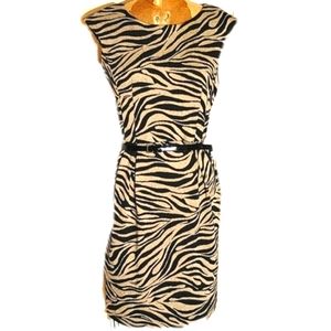 Calvin Klein must have been a drinker to make this knit dress?